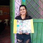 Camila Méndez de la Alianza de Mujeres Campesinas de Cajamarca. Revista 11izpi