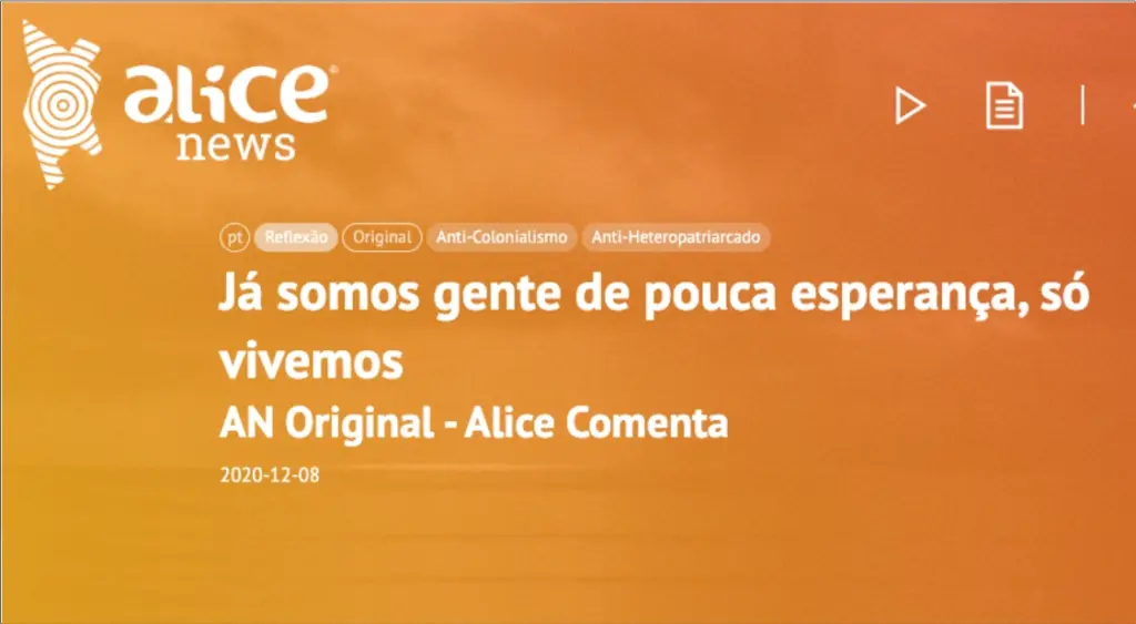 Cabo Delgado e a guerra na vida das mulheres Já somos gente de pouca esperança, só vivemos Alice News Magazine