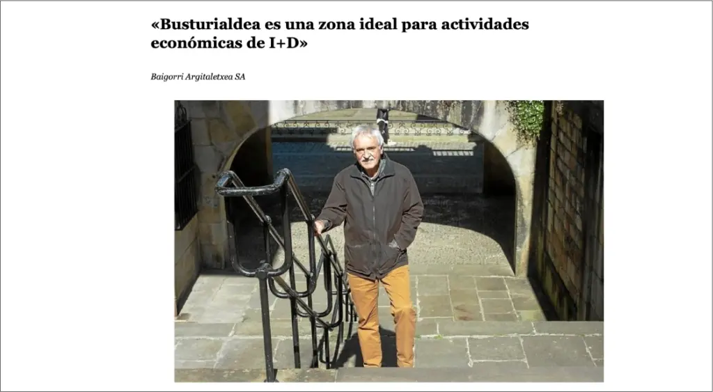 «Busturialdea es una zona ideal para actividades económicas de I+D»