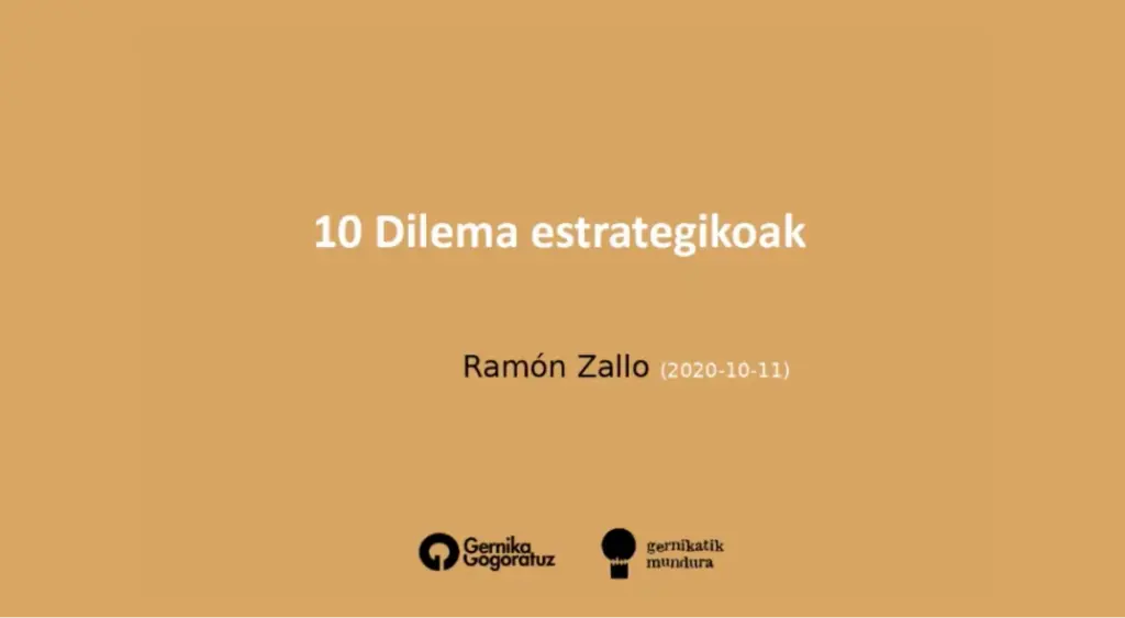 10 dilema estrategikoak